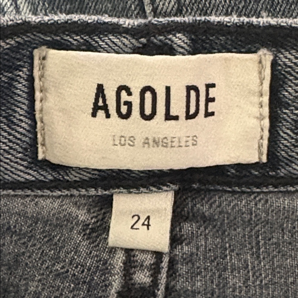 AGOLDE Riley High Rise Straight Crop Jeans - Picture 11 of 13